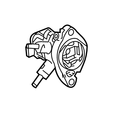 Lexus 35300-48070 Pump Assembly, Oil W/MOT