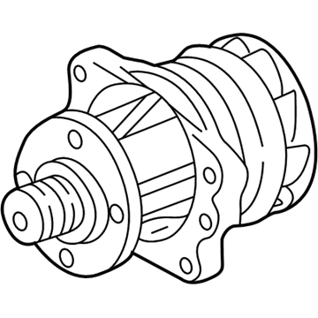 BMW 11-51-7-509-985 Water Pump