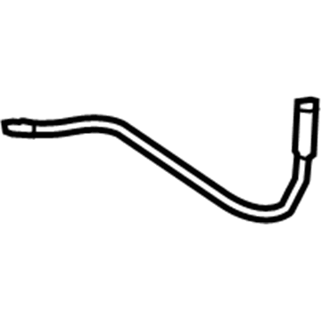BMW 51-17-7-366-006 Filler Flap Emergency Actuator Pull Strap
