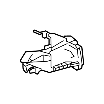 Lexus 52811-53050 Duct, Cool Air INTAK