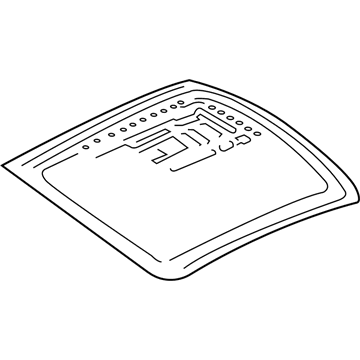 Ford FP5Z-54500A18-B Front Glass