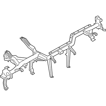 BMW 51-45-9-291-315 Carrier Instrument Panel