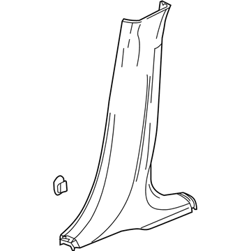 GM 84564405 Lower Center Pillar Trim