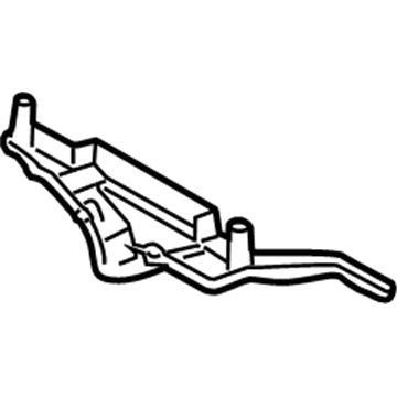 Lexus 53629-60070 Cover, Hood Lock Control Cable