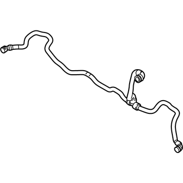 BMW 17-12-8-602-862 Lower Radiator Coolant Hose