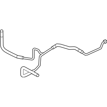 BMW 17-22-7-589-506 Oil Cooling Pipe Outlet