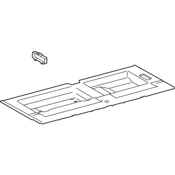 Lexus 64991-60020 BOX, DECK FLOOR, FR
