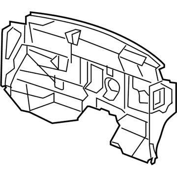 Mopar 5028908AD SILENCER-Dash Panel