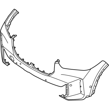 BMW 51-11-5-A45-330 TRIM COVER, BUMPER, PRIMED,:511121