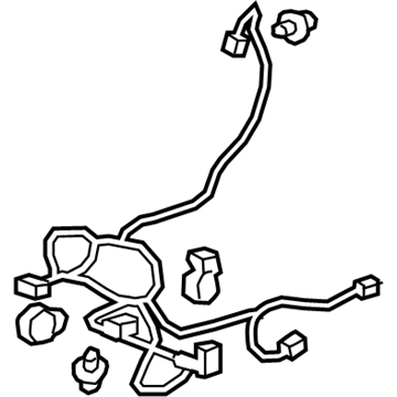 Honda 81606-TBA-A71 Cord Power Seat L, F