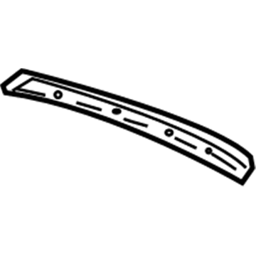 Kia 0K53A60781A DEFGRILLE, LH