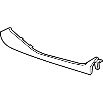BMW 51-16-6-812-369 DECORATIVE TRIM CENTER CONSO