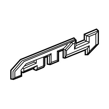 GM 84831810 Nameplate