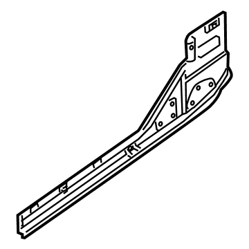 Nissan G6470-9BUAB SILL WHEEL HOUSE INNER RH