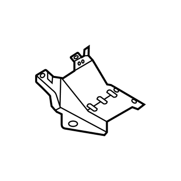 Nissan 743C7-9BU0B GUSSET-FRONT FLOOR, RH