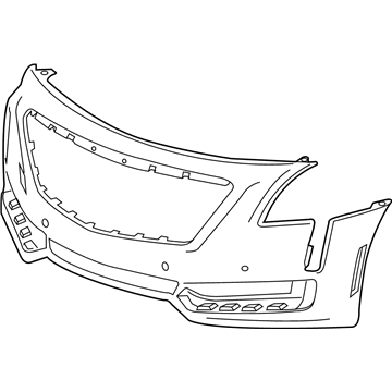 GM 84227100 Bumper Cover