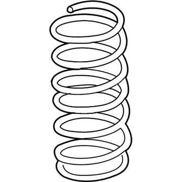 Nissan 54010-6JS0A SPRING-FRONT