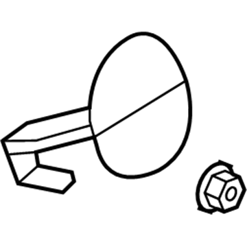 Mopar 5008733AF Door Fuel-Fuel Fill