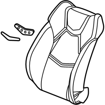 GM 84814524 Seat Back Cover