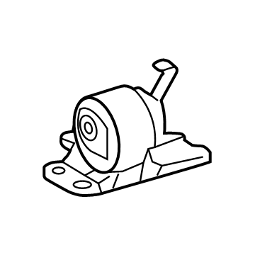 Lexus 12372-25080 INSULATOR, ENGINE MO