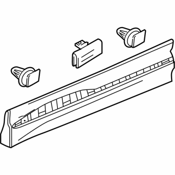 GM 23187741 Lower Molding