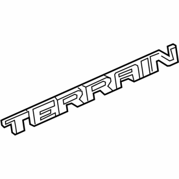 GM 84769295 Nameplate