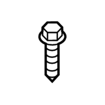 Mopar 6507610AA Bolt-HEXAGON Head