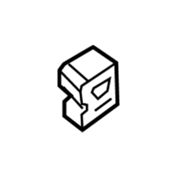 Mopar 52014782AA ISOLATOR-Radiator