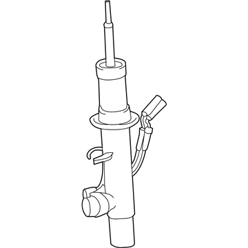 BMW 37-10-6-875-083 Left Front Strut Shock Absorber