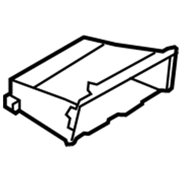BMW 51-16-6-973-519 Oddments Tray Centre Console, Rear