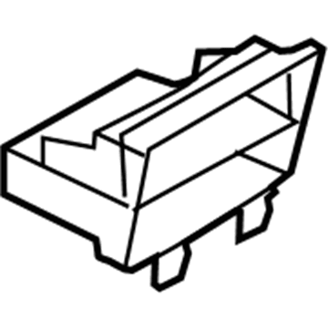 BMW 51-16-6-963-381 Trim With Storage Compartment