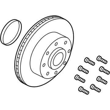 Ford PC3Z-1102-A HUB ASY - WHEEL