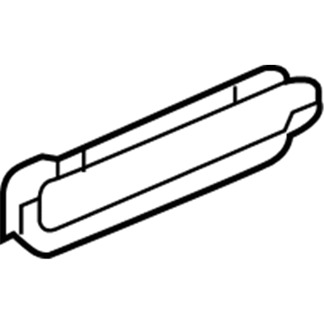 BMW 51-31-7-306-205 Clip, Bottom Left