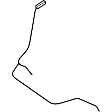 Nissan 65620-JF11A Cable Assembly-Hood Lock