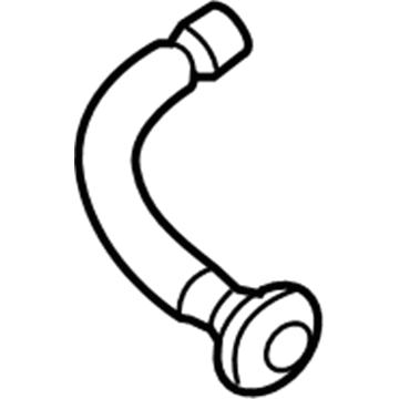 BMW 54-37-7-170-096 Water Outlet Hose