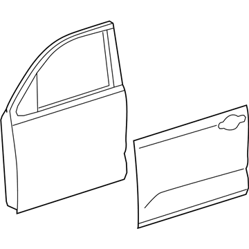 Toyota 67002-0C102 Door Shell