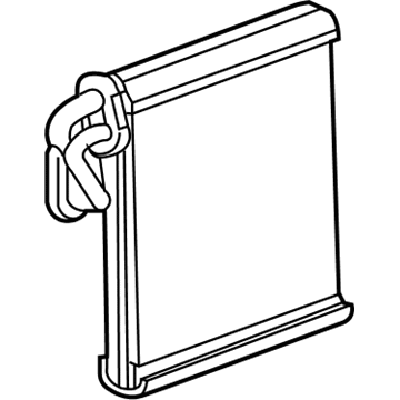 GM 84836247 Evaporator Core
