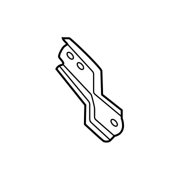 Lexus 17368-F4011 SUPPORT, AIR TUBE, N