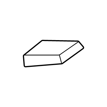 Ford M2DZ-78420B00-A COVER - HINGE