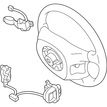 Lexus 45100-50150-B0 Steering Wheel Assembly