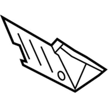 Ford 8C3Z-25000L06-A Floor Reinforcement