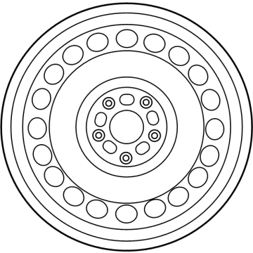 Toyota 42611-F4010 Wheel, Disc
