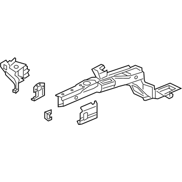 Acura 60810-TY2-A00ZZ Frame, Right Front Side