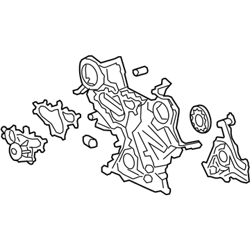Lexus 11310-38080 Cover Sub-Assy, Timing Chain Or Belt