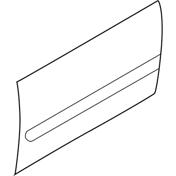 Nissan 80152-2Y931 Panel-Front Door, Outer RH