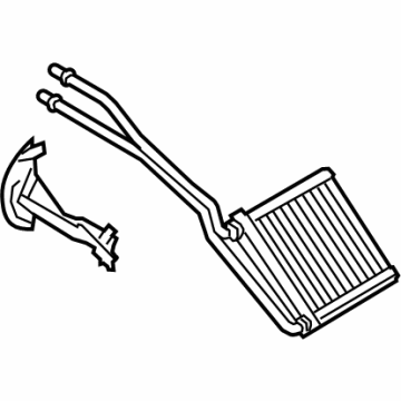 BMW 64-11-9-297-754 Heater Radiator