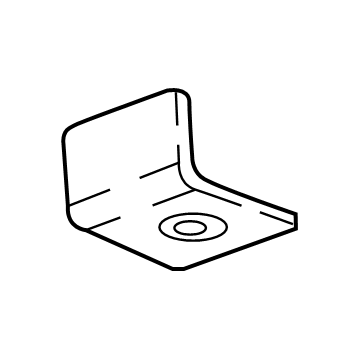 GM 84389265 Trailer Hitch Reinforcement Plate