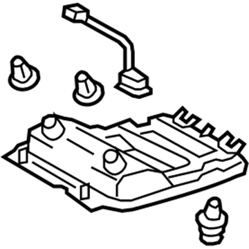 Lexus 81260-30B91-B0 Lamp Assy, Map