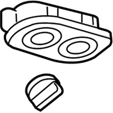 Ford 5L2Z-19980-CA Dash Control Unit