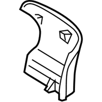 Toyota 71705-06100-A0 Seat Back Panel